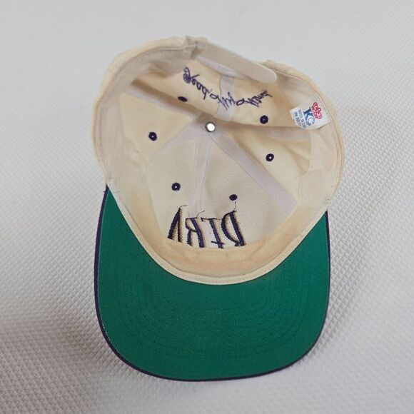 Vintage 90s Reba Embroidered Cap Hat White Purple Snapback Hat Read My Mind main image 6